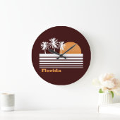 Retro Florida Grote Klok (Huis)