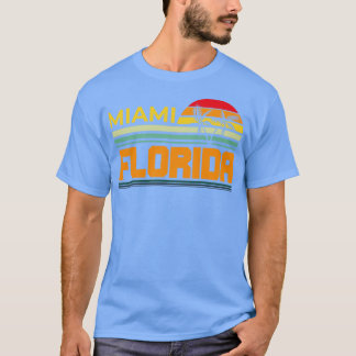 Retro Florida State Summer Exotic FL Florida T-shirt
