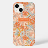 Retro Flower Garden Pattern Case-Mate iPhone Case (Achterkant)