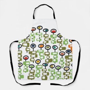 Retro Flower Garden Schort
