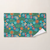 Rétro, Flower Patch (Serviette à main)