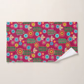 Rétro, Flower Patch (Serviette à main)