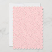 Retro Flower Power Groovy-uitnodiging Kaart (Achterkant)
