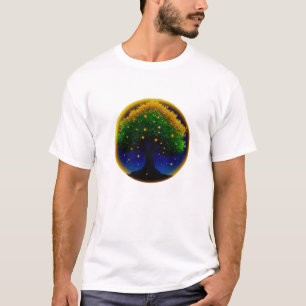 Retro Fluister Zonneschijn – Hand-getextureerde Bo T-shirt