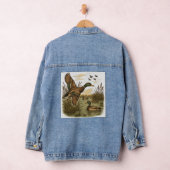 Retro-Flying-Mallard-Duck-Hunting,  Denim Jacket (Hangar)