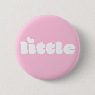 Retro Font Big Little Sorority Button