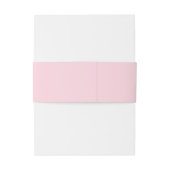 Retro Font Sinaasappel en Roze Modern Wedding Uitnodigingen Wikkel (Achterkant Voorbeeld)