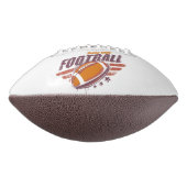 Retro Football Design met Grunge Effect (Gedraaid 90)