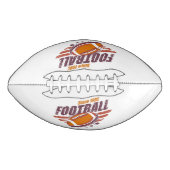 Retro Football Design met Grunge Effect (Voorkant)