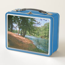 Retro Forest Landschap Lunchbox