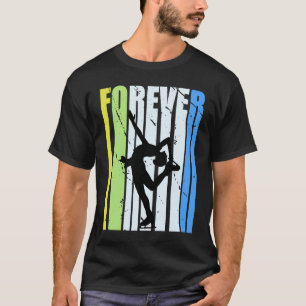 Retro Forever IJsschaatsen Verstoorde Seaso T-shirt