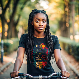 Retro Fort Desoto fietspad T-shirt