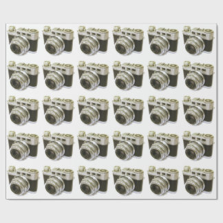 RETRO FOTO CAMERA MOTIF CADEAUPAPIER