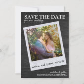 Retro foto save the date (Voorkant)