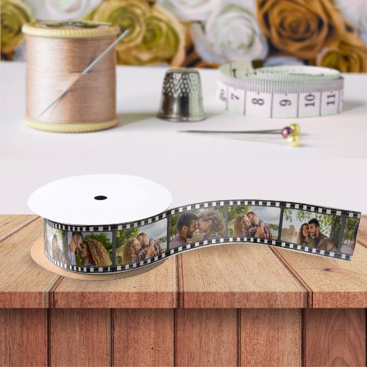 Retro fotocollage filmstrip lint