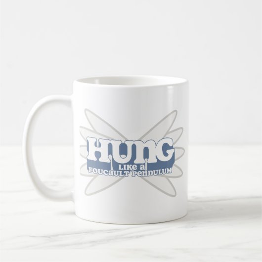 Retro Foucault Pendulum Coffee Mok (Links)