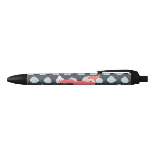 Retro Fox Zwarte Inkt Pen