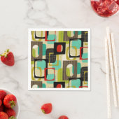 Retro Framed Tan Servetten (Insitu)