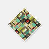 Retro Framed Tan Servetten (Hoek)