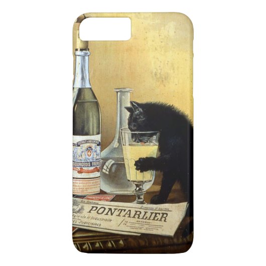 Retro frans poster "absinthe bourgeois" Case-Mate iPhone case (Achterkant)