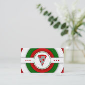 REtro FREE PIZZA SLICE coupon (Debout devant)