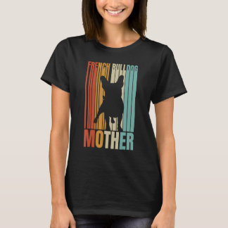 Retro French Bulldog T-shirt