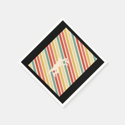 Retro Frisbee Disc Servet (Hoek)