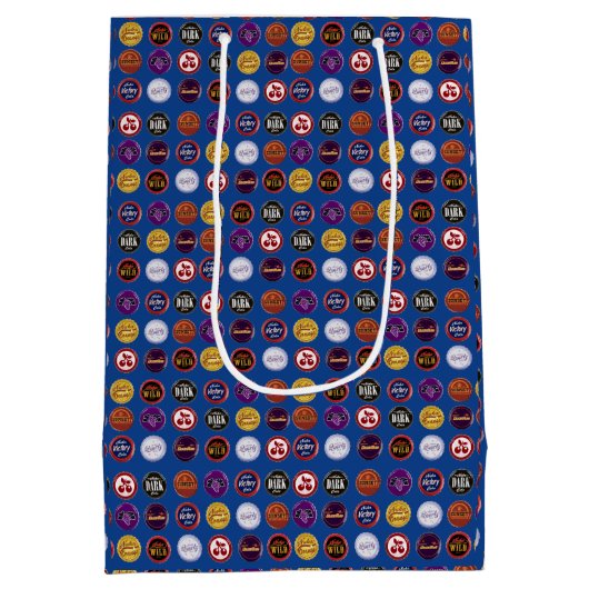 Retro frisdrankdop cadeautastas, cadeau voor vinta medium cadeauzakje (Achterkant)