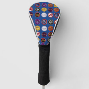 Retro frisdrankdop golfhoes, Vintage Pop Art Golfheadcover