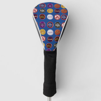 Retro frisdrankdop golfhoes, Vintage Pop Art Golfheadcover