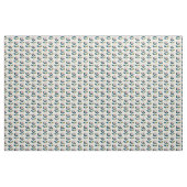 Retro Fun Garden Flower Pattern Stof (Fat Quarter)