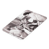 Retro Fun Hair Salon Magneet (Linkerzijde)