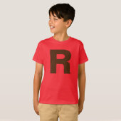 RETRO FUN MONOGRAM via Slipperywindow T-shirt (Voorkant volledig)