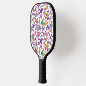 Retro Funky 70's Flower Power Hippie Pickleball Paddle (Links)