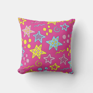 Retro Funky cartoon Pop Art Stars Memphis jaren '8 Kussen