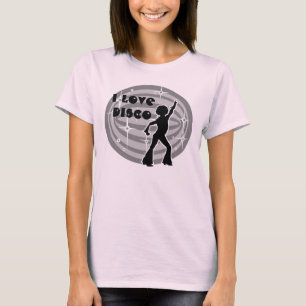 retro FUNKY hippie dansfeest jaren 70 DISCO T-shirt