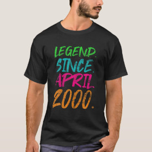 Retro Funny 20 jaar oude kattenliefhebber 20th Bi T-shirt