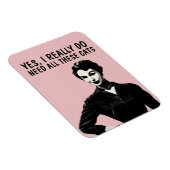 RETRO FUNNY CHAT MAGNETS (Côté Droit)