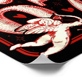 Retro Funny Cud Says 6 7 Six Seven Couples Valenti Poster (Hoek)