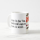 Retro Funny Dish Towel Mug par RoseWrites (Devant gauche)