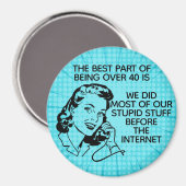 Retro Funny, meer dan 40 Magnet Magneet (Voorkant / Achterkant)