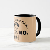 Retro Funny No Mug (Devant droit)