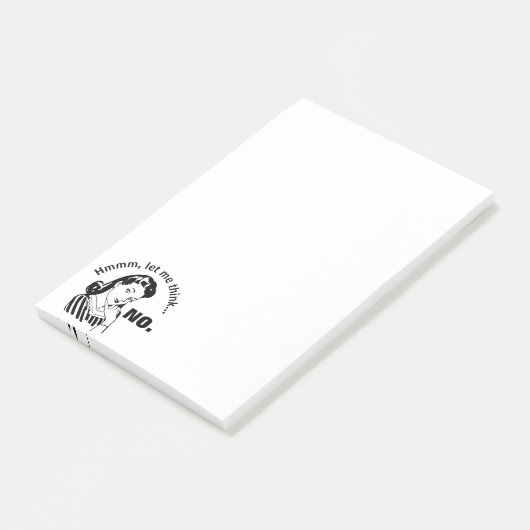 Retro Funny No. Post-it® Notes (Schuin)