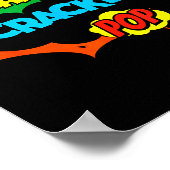 Retro Funny Snap Crackle P Quote Relax Meme Game  Poster (Hoek)