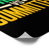 Retro Funny Trendy Sarcastic Saying Catholics Vs C Poster (Hoek)