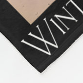 Retro Funny Walking In A Winter Wonderland Merry C Fleece Deken (Hoek)