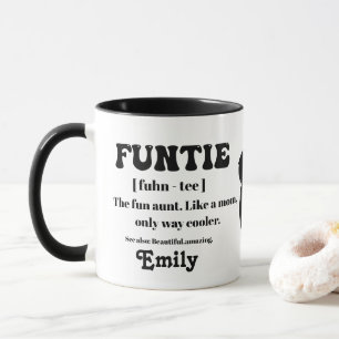 Retro Funtie Definition Personalized Auntie Mok