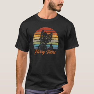 Retro Furry Fandom Furry Vibes Leuke Owo Fursuit P T-shirt
