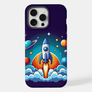 Retro, fusée spatiale