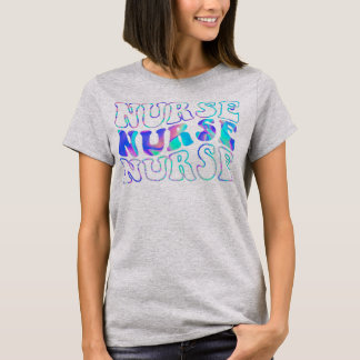 Retro Future Nurse Life For Registered Nurse T-shirt